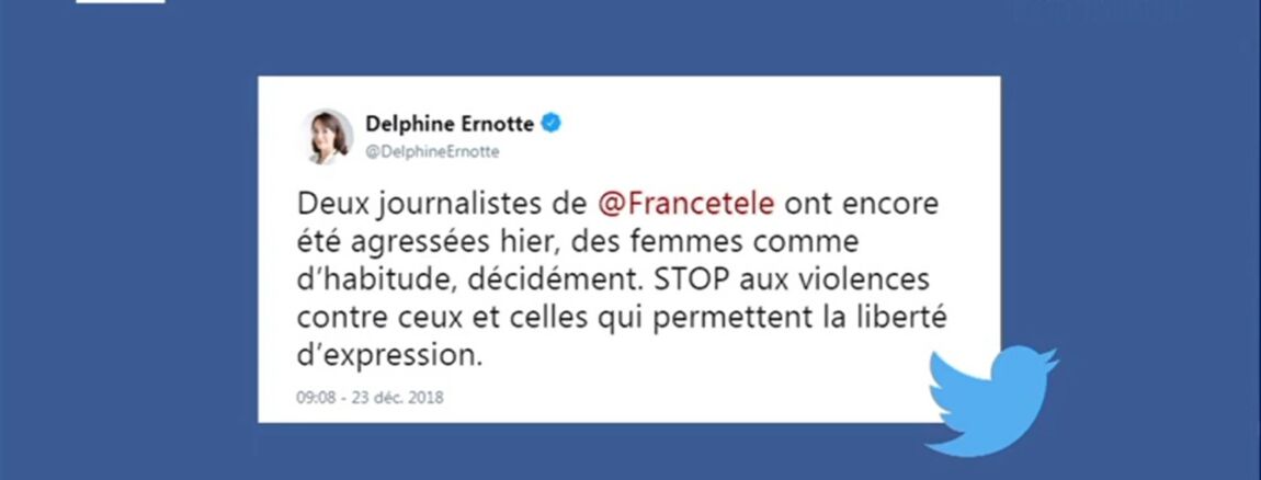 Delphine Ernotte Condamne Lagression Par Des Gilets Jaunes