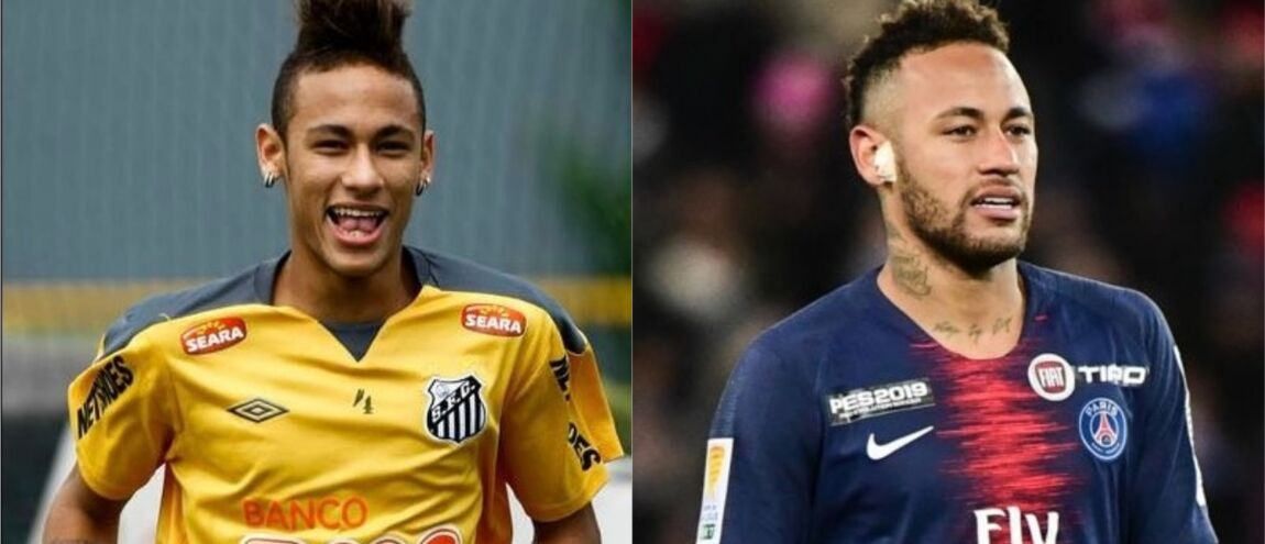 Neymar : son évolution physique surprenante depuis ses ...