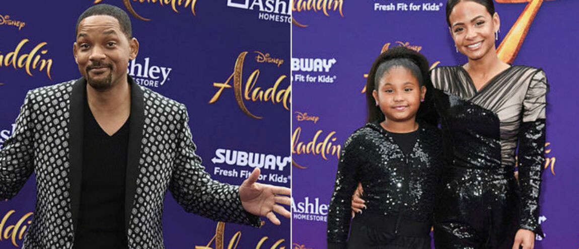 Christina Milian Films Et Programmes Tv Will Smith en famille, Christina Milian avec sa fille à l'avant