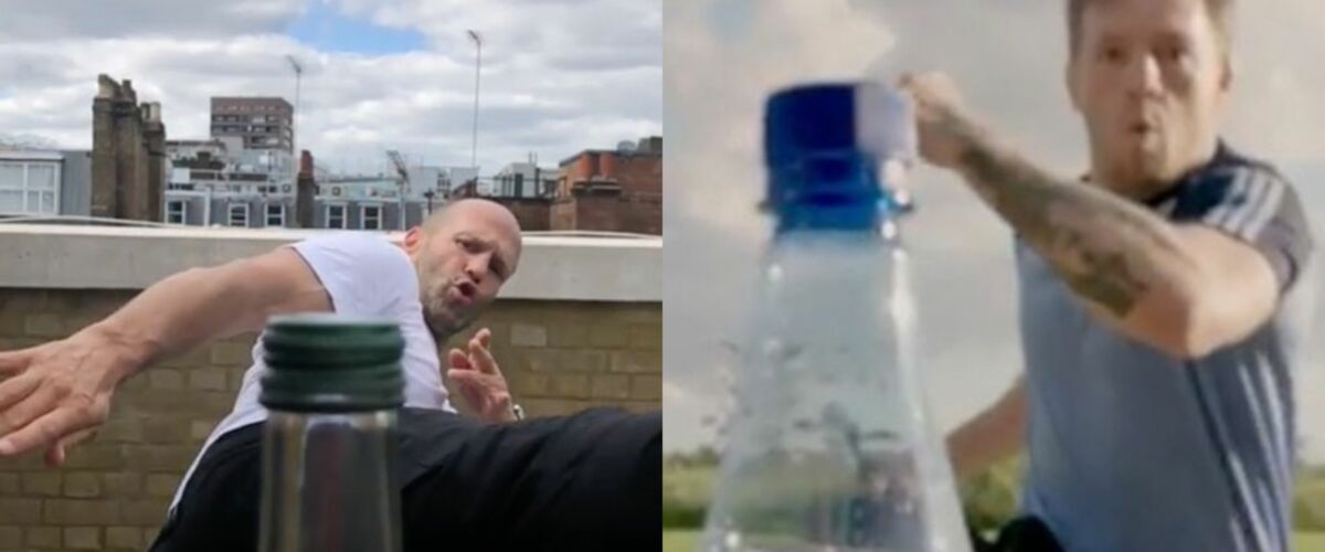 Bottle Cap Challenge Jason Statham, Conor McGregor, Diplo... le