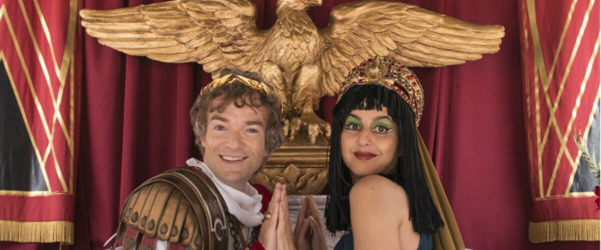 Films Et Séries Tv Avec Nadia Roz Péplum (M6) : pour Jonathan Lambert (Maximus) et Nadia Roz (Cléopâtre