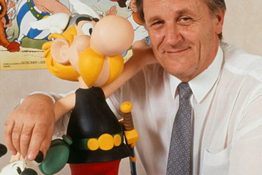 Albert Uderzo : Astérix, sa fille Sylvie Uderzo et son gendre Bernard ...