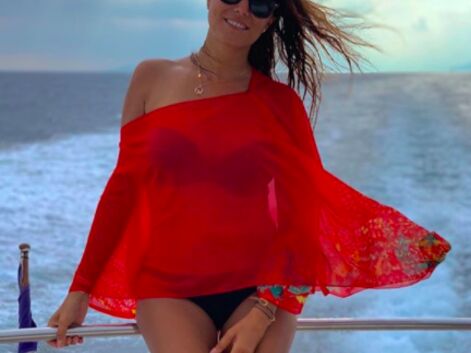 Instants complices en famille, en maillot de bain au soleil... Le best of Instagram de Karine Ferri