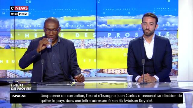 Pourquoi Julien Pasquet N'est Plus Sur Cnews "Je ne veux pas laisser dire ça !" : un chroniqueur de l'Heure des Pros