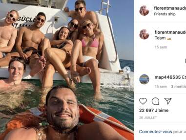 Selfies en amoureux, natation, confinement : Florent Manaudou s'éclate sur Instagram... Découvrez son best-of