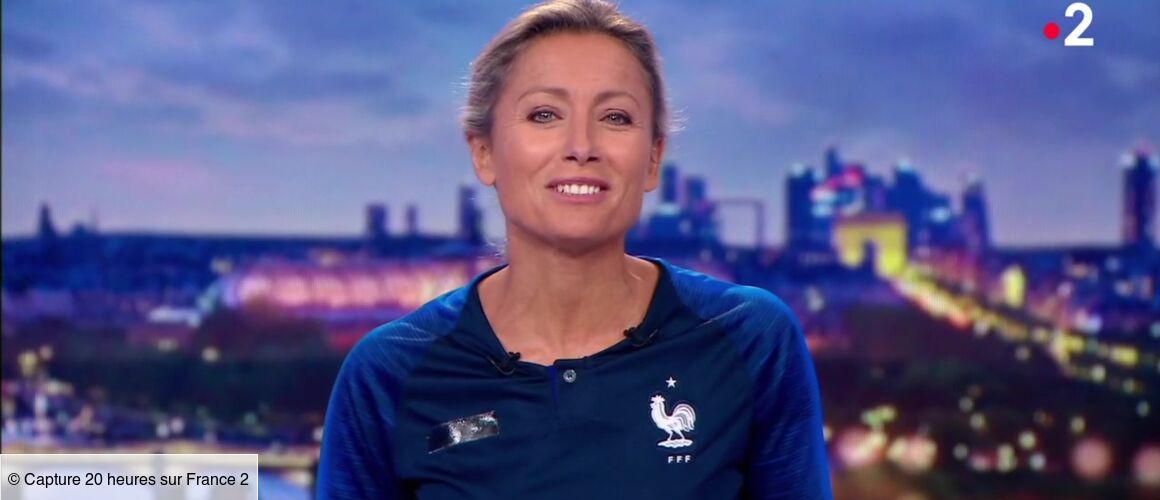Anne Sophie Lapix Ne Quitte Pas Sa Partenaire Face à la demi-finale de la Coupe du monde de foot, Anne-Sophie Lapix