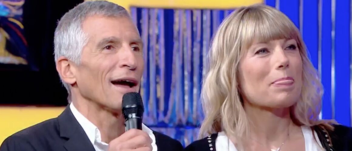 La femme de Nagui, Mélanie Page, le surprend dans les bras d