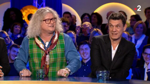 Onpc Marc Lavoine Pas Rassure Face A Un Pierre Jean Chalencon Dragueur Et Tres Enthousiaste Videos Videos Tele 2 Semaines