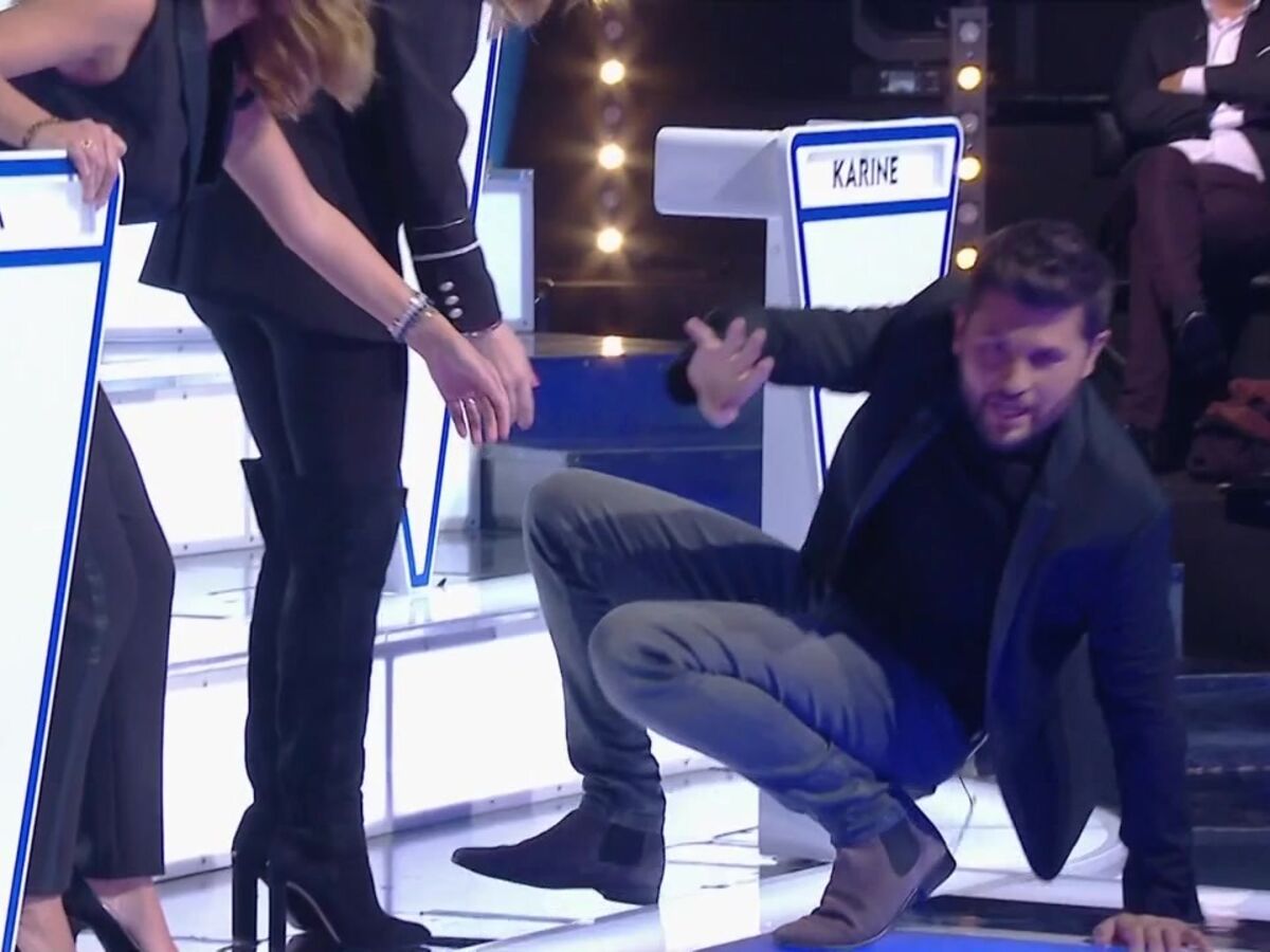 La grosse gamelle de Christophe Beaugrand sur le plateau du Grand concours des animateurs (VIDEO)