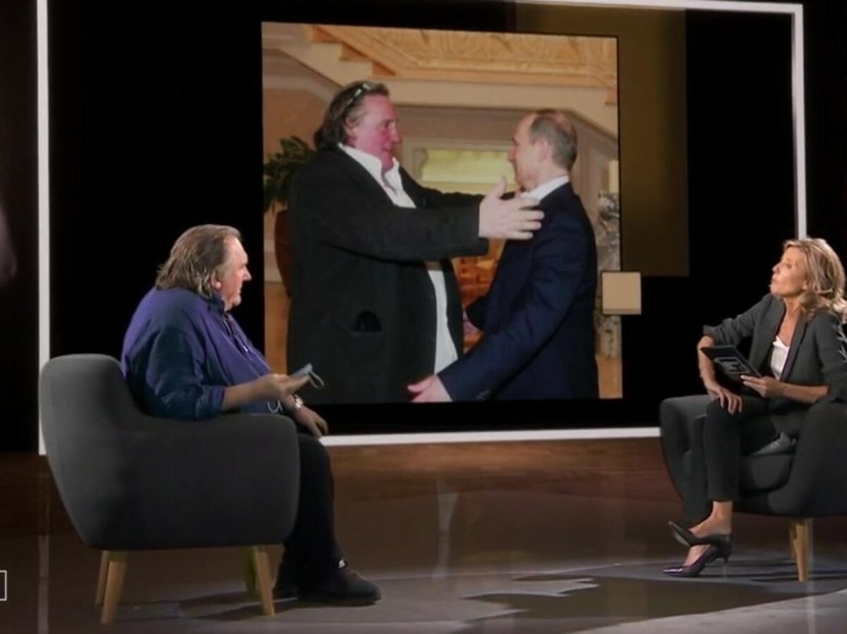 Passage des arts : grosses tensions quand Claire Chazal interroge Gérard Depardieu sur son ami Vladimir Poutine (VIDEO)