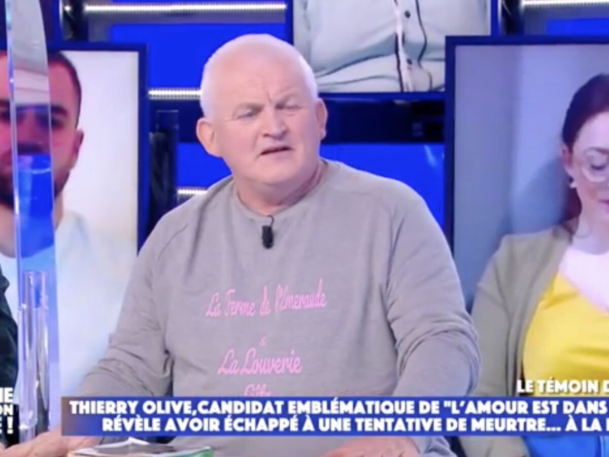 Si je suis là, c'est un miracle ! : Thierry Olive (L'amour est dans le pré) raconte sa terrible agression à la hache dans TPMP (VIDEO)