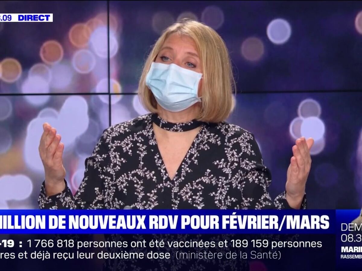 Karine Lacombe inquiète sur le variant anglais : à partir de mars, il sera majoritaire en France