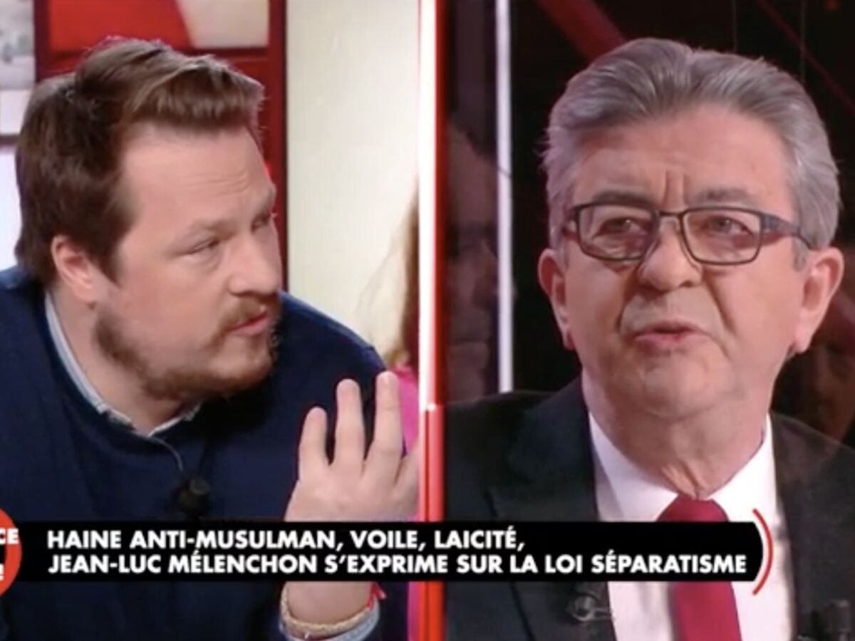 Balance ton post. Jean-Luc Mélenchon prend à parti Geoffroy Lejeune sur une couverture de Valeurs actuelles : J'espère que vous vous sentez déshonoré (VIDEO)