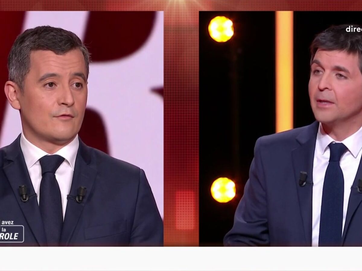 Vous imaginez l'indignité de votre question ? : Gérald Darmanin rembarre Thomas Sotto dans Vous avez la parole (VIDEO)