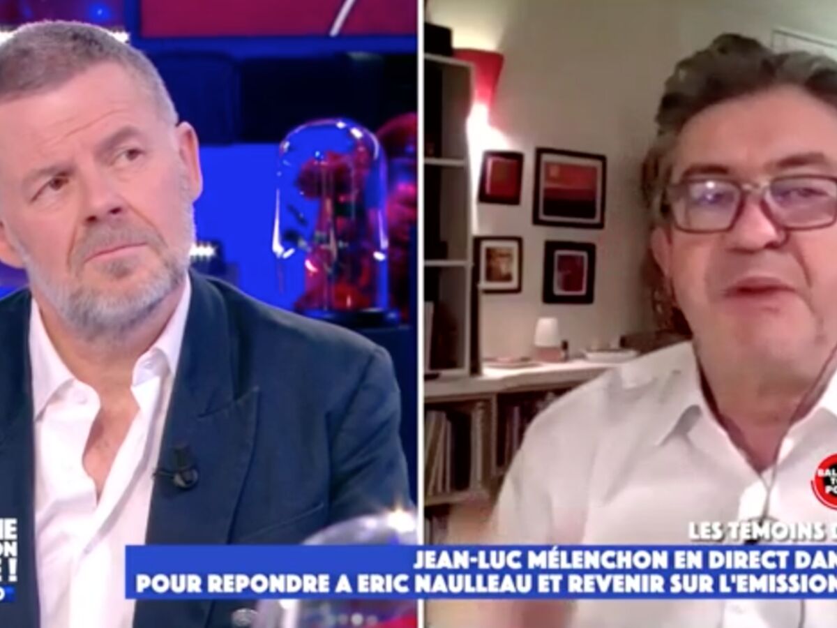 Eric Naulleau accuse Jean-Luc Mélenchon d'avoir voulu l'agresser, l'homme politique lui répond en direct (VIDEO)