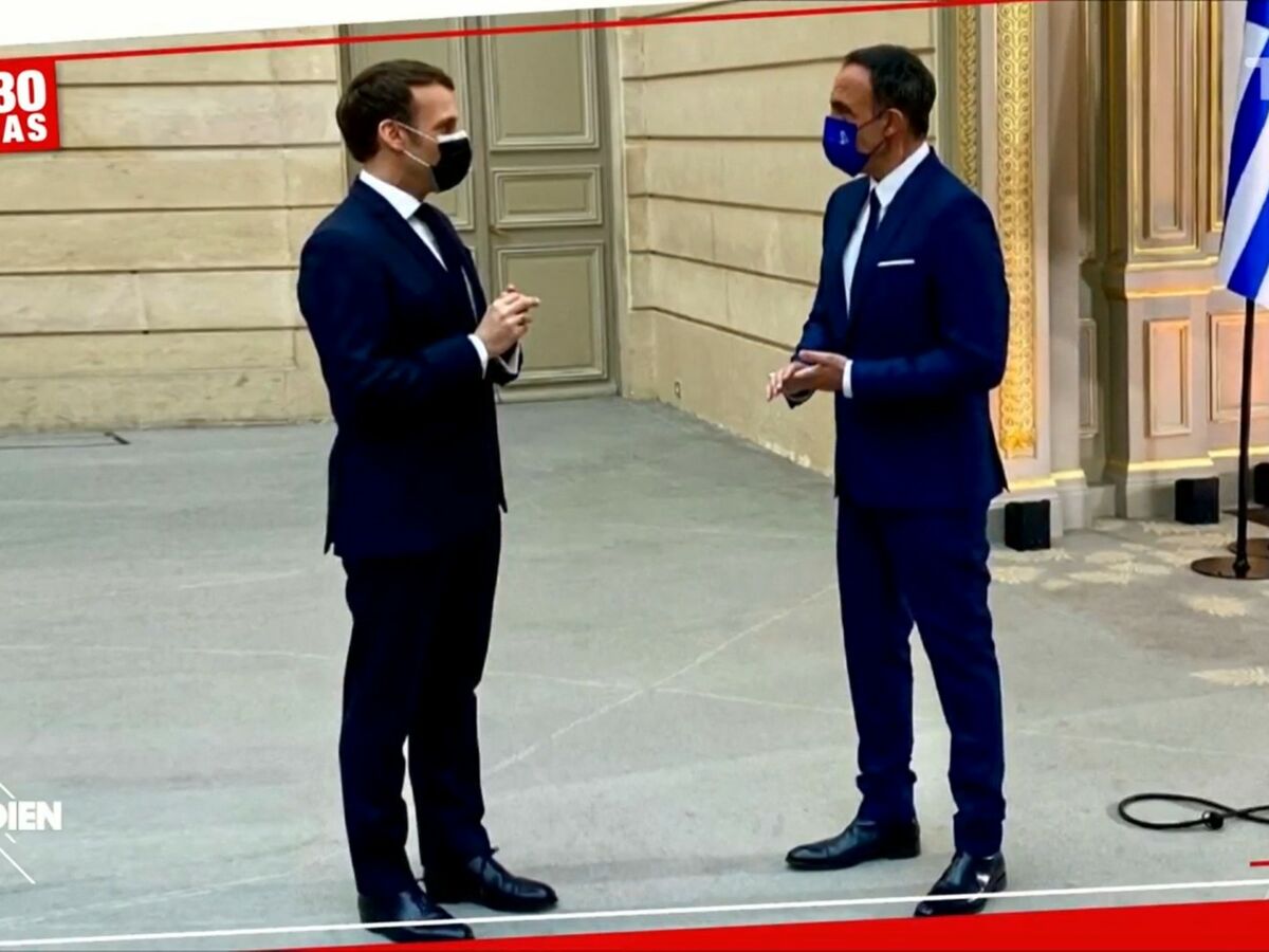 Emmanuel Macron : cette interview inattendue qu'il a accordée... à Nikos Aliagas pour un événement exceptionnel (VIDEO)