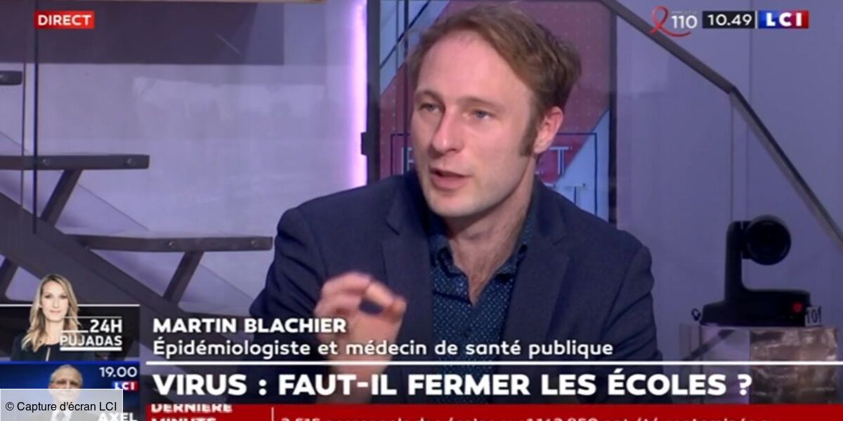 Fermeture des écoles : pour Martin Blachier, ça n'a "aucun ...