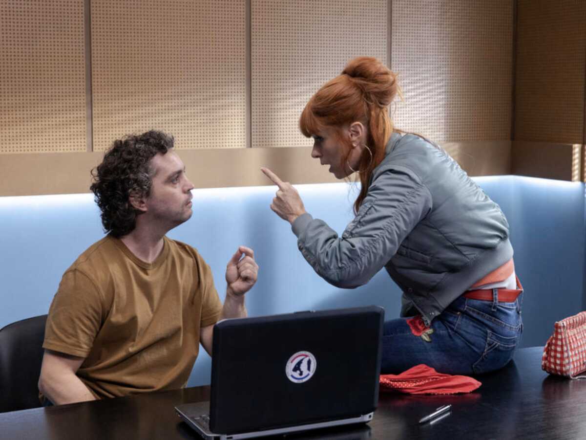 HPI (TF1) : comment Audrey Fleurot (Morgane) a improvisé une scène hilarante avec Bruno Sanches (Gilles) !