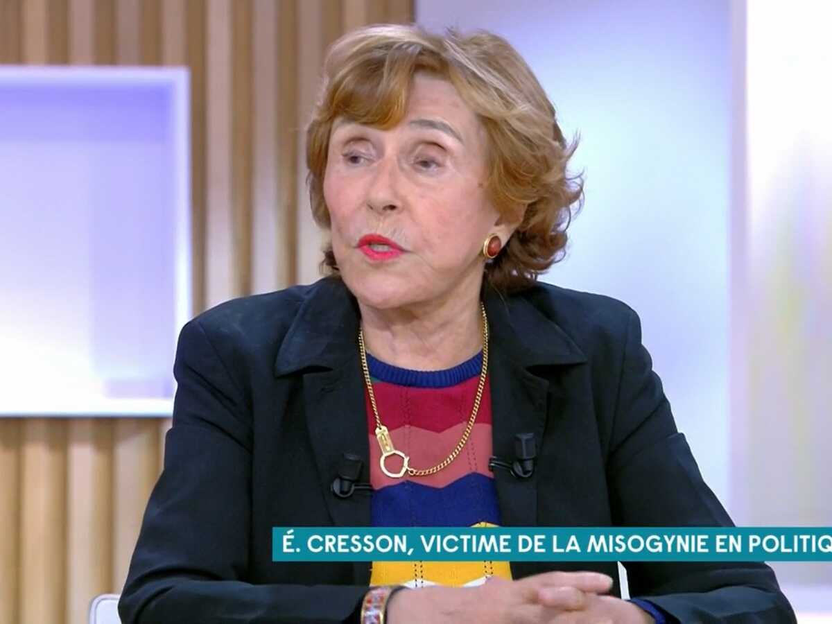 Franchement dégueulasse : Edith Cresson toujours très remontée contre le Bébête Show qui la caricaturait en panthère lascive (VIDEO)