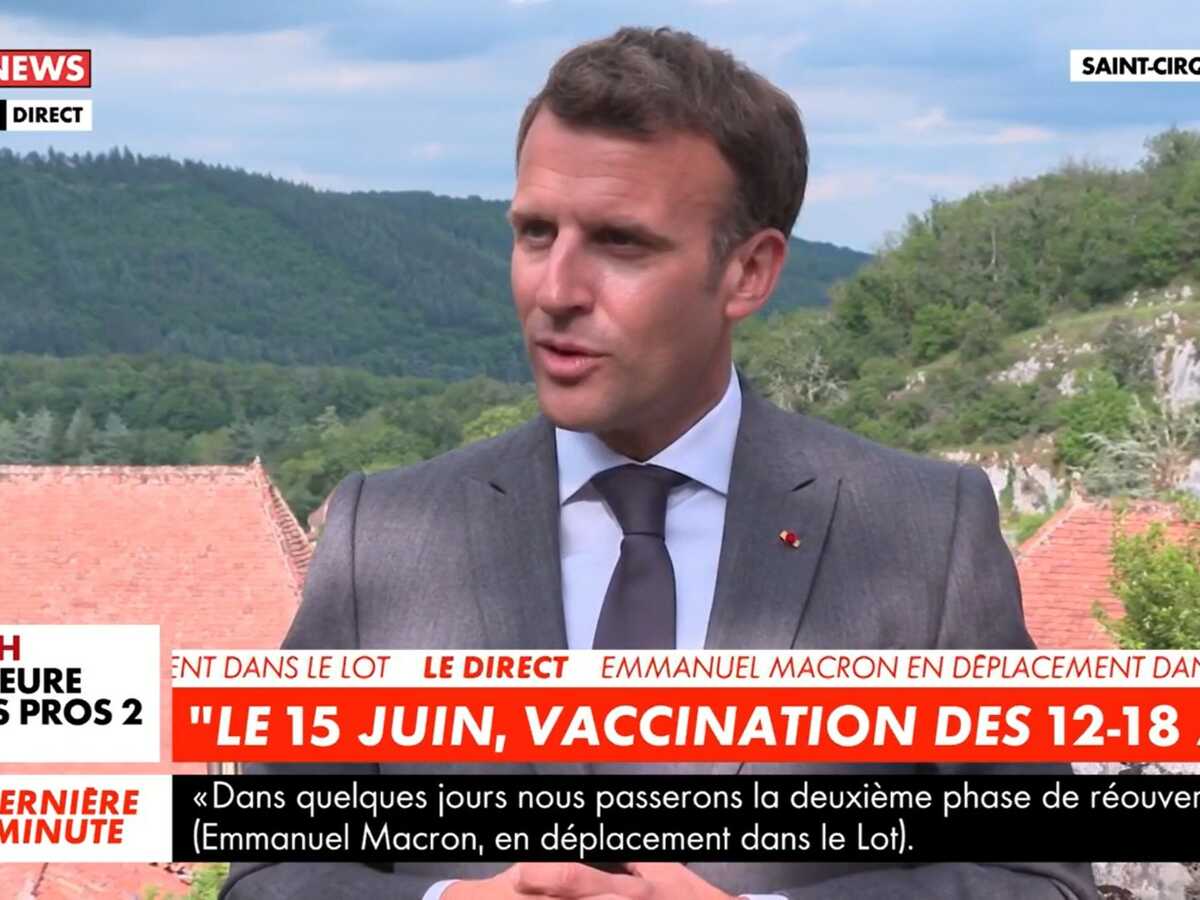 Emmanuel Macron annonce l'ouverture de la vaccination aux adolescents à partir du 15 juin (VIDEO)