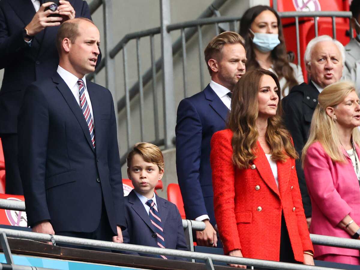 Euro 2021 - Angleterre/Allemagne : le prince George dans les tribunes aux côtés de Kate Middleton et du prince William !