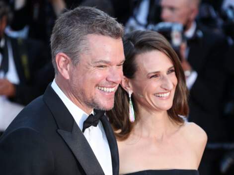 Cannes 2021 : Matt Damon et Camille Cottin très chics et complices sur le tapis rouge de Stillwater