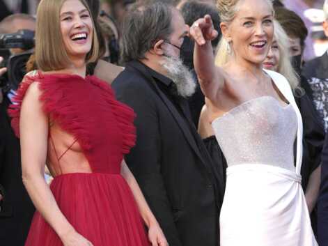 Cannes 2021 : Sharon Stone, Jean Dujardin… Une dernière montée des marches sublime