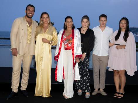 Stéphanie de Monaco entourée de ses enfants au gala Fight Aids Monaco 2021
