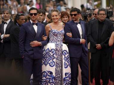 Cannes 2022 : Flora Coquerel divine en robe dorée, Sharon Stone se transforme sur le tapis rouge