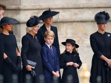 Funérailles d'Elizabeth II : les larmes bouleversantes de Meghan Markle et de la princesse Charlotte