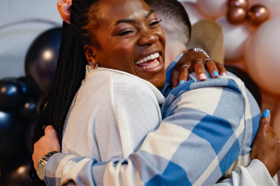 Clarisse Agbegnenou : qui est son compagnon, Thomas Grava ? - Télé Loisirs