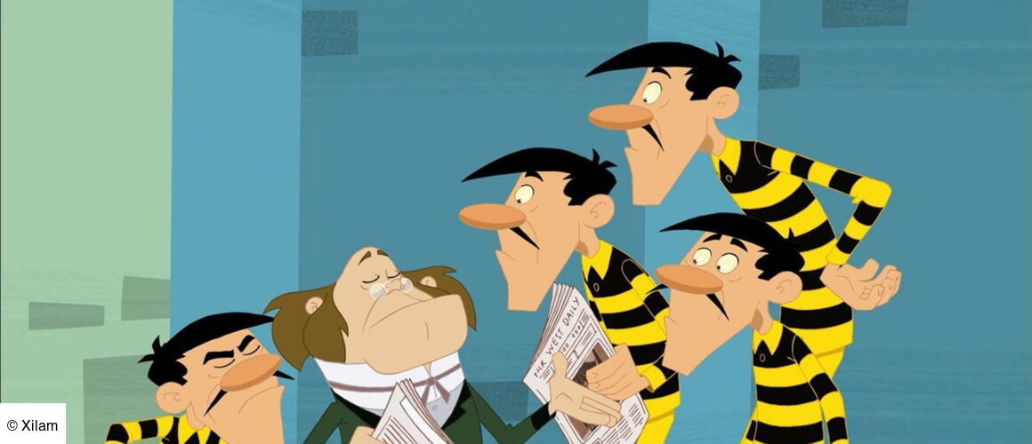 Les Dalton en première page Les Dalton TéléLoisirs