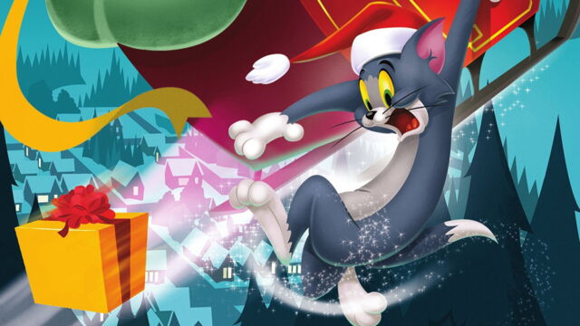 Tom et Jerry Drôle de lutin pour le père Noël