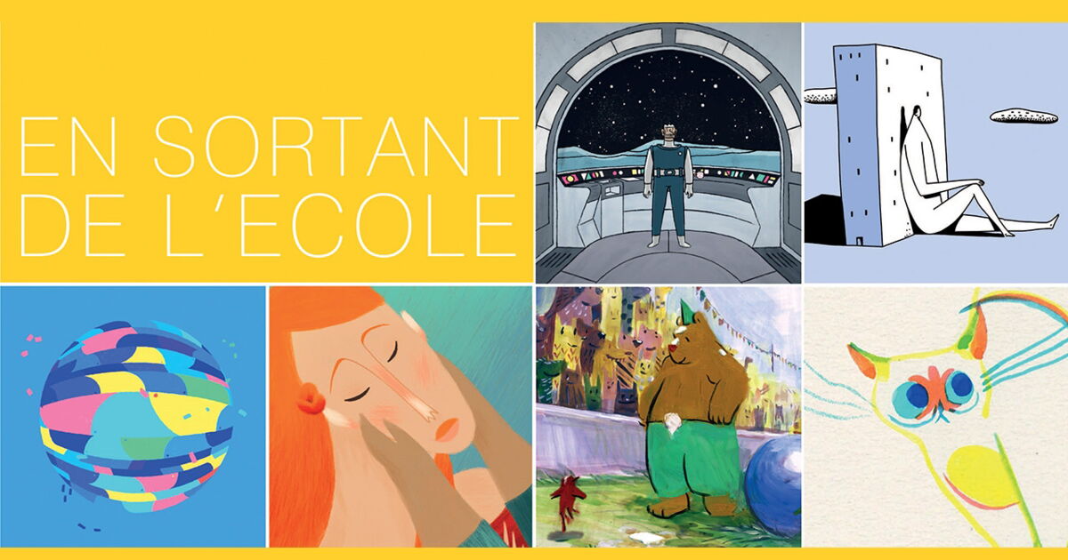 En sortant de l'école