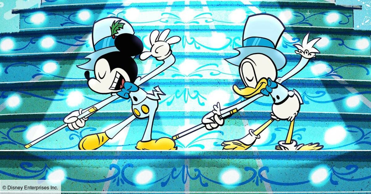 Joyeux Noel Mickey Et Donald