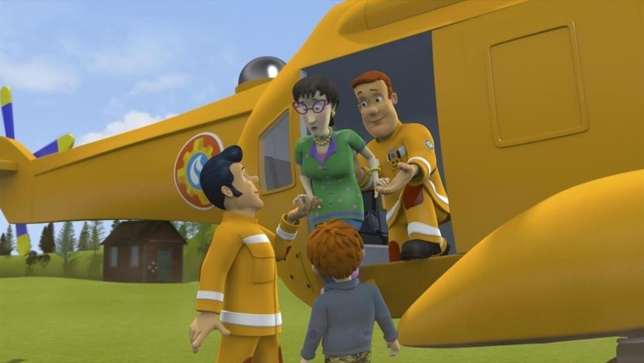 Sam Le Pompier Saison 5 épisode 25 La sortie des jeunes cadets - (S5Sam le pompier - Télé-Loisirs