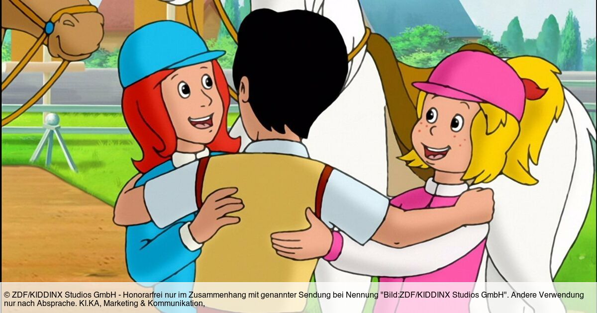 Bibi Et Tina Coloriage