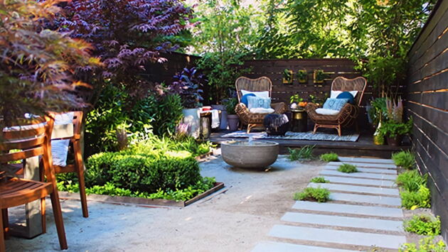 Eau Feu Et Roche Volcanique Total Renovation Terrasses Et Jardins Tele Loisirs