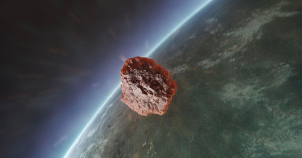 Pluie de météorites sur l