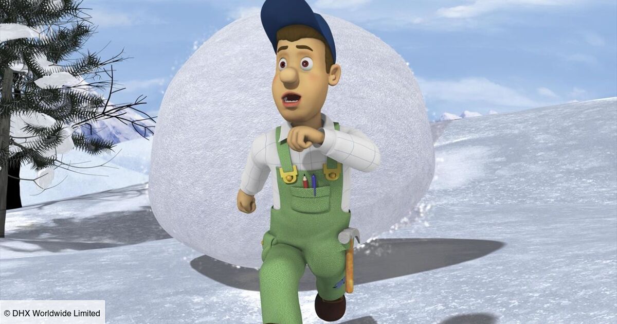 Sam Le Pompier A La Neige Sam le pompier