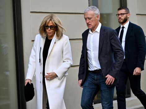 Brigitte Macron complice avec Laura Tenoudji et Didier Deschamps à Nice pour la fin de l'opération Pièces Jaunes 2024