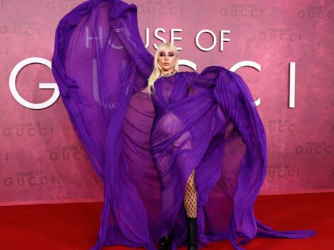 House of Gucci : Lady Gaga, Camille Cottin, Salma Hayek... Avant-première glamour pour le film de Ridley Scott