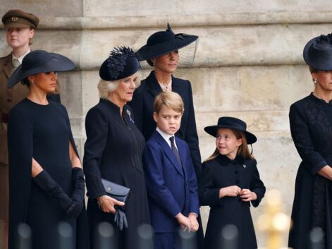 Funérailles d'Elizabeth II : les larmes bouleversantes de Meghan Markle et de la princesse Charlotte