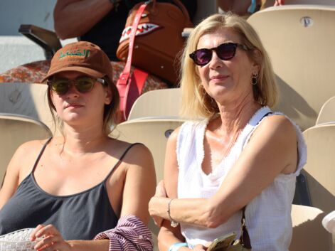 Michèle Laroque et sa fille Oriane Deschamps, Victor Belmondo, Denis Brogniart et sa femme... Pléiade de stars à Roland-Garros ce 5 juin !