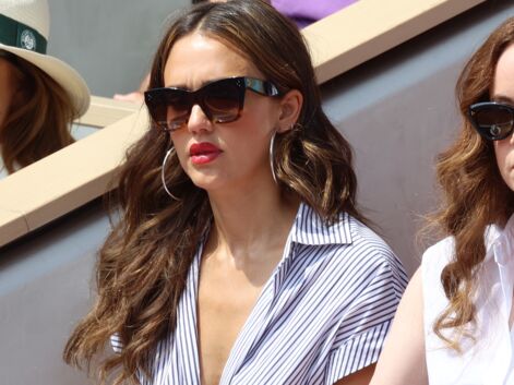 Amel Bent et son mari, Jessica Alba, Tina Kunakey en famille… Les stars à Roland-Garros le 10 juin 2023