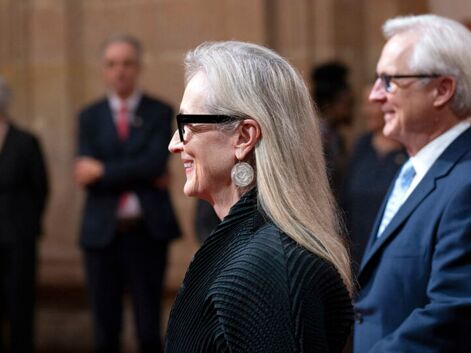 Meryl Streep honorée par la famille royale d'Espagne, la star et la reine Letizia très lasse en tailleur pantalon