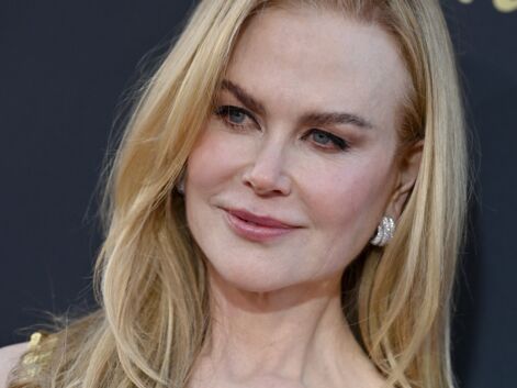 Nicole Kidman, soutenue par son mari et leurs deux filles, pour recevoir un prix célébrant sa carrière