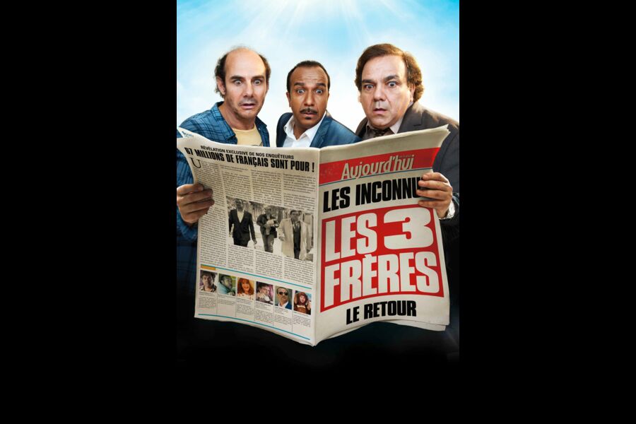 Les 3 Freres Le Retour De Didier Bourdon 2014 Synopsis Casting Diffusions Tv Photos Videos Tele Loisirs