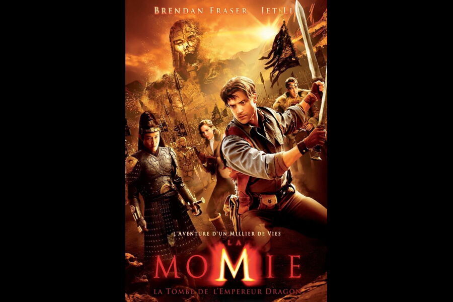 La Tombe De L'empereur Dragon La Momie , Dvd Aventure , Brendan Fraser Jet Li Item 12233507