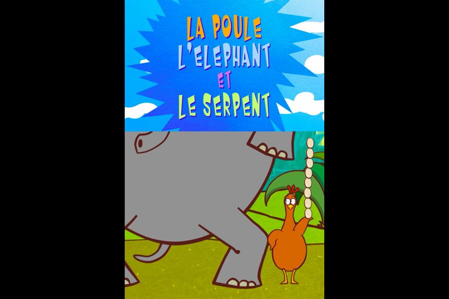 Les Fables en délire: La Poule, l'Eléphant et le Serpent [As